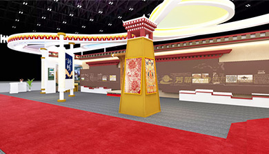甘南藏族自治州成立70周年非物质文化遗产展馆